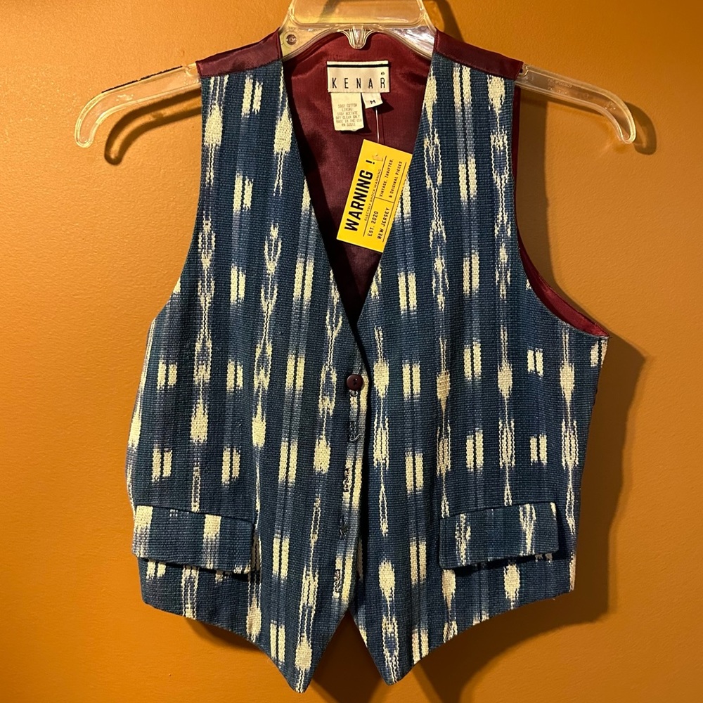 Kenar Vintage Western Vest